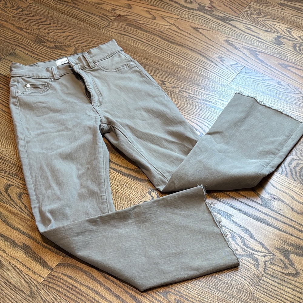 DL1961 Bridget Boot Jeans, Olive 24